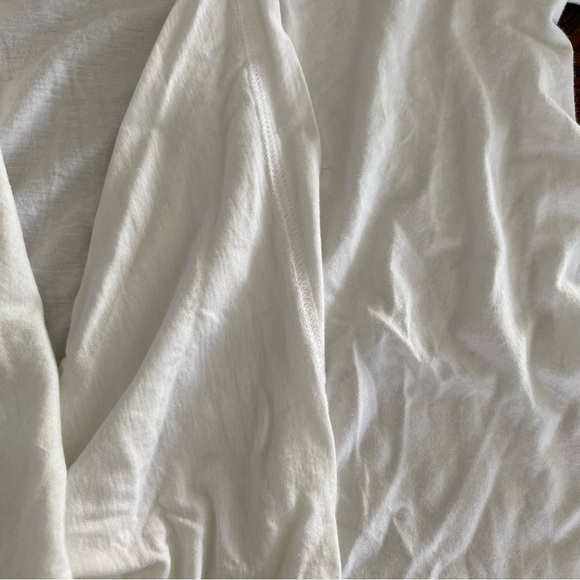 𝅺pact White Asymmetrical Organic Cotton cardigan XS - Picture 8 of 8